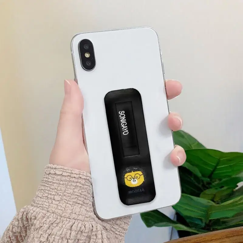 Universal Armband Handy halter für iPhone Finger griff Telefonst änder für Samsung Push Pull Back Sticked Socket Halterung