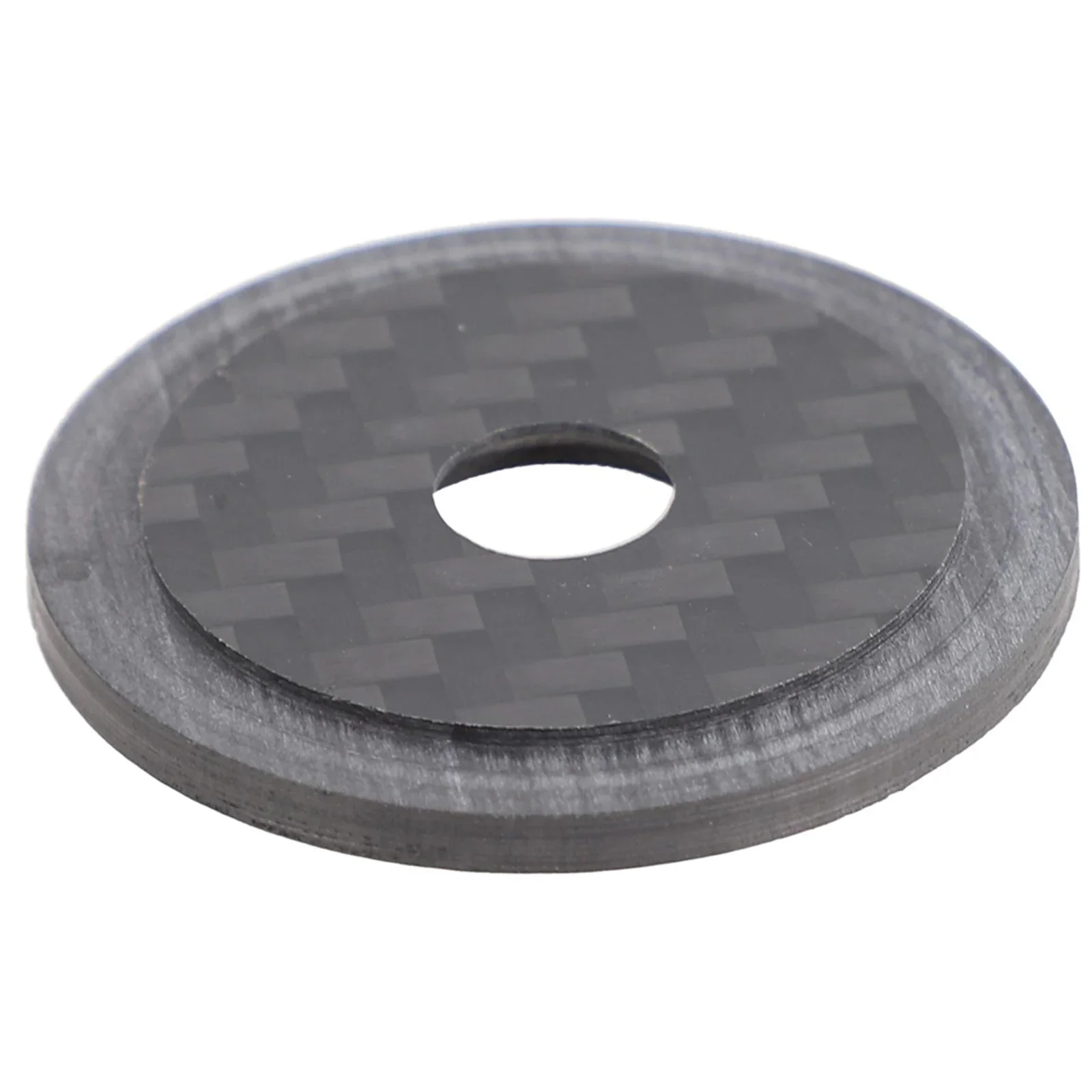 غطاء غطاء جذعي لسماعة الرأس من ألياف الكربون خفيف الوزن مع مسمار من التيتانيوم مناسب لتوجيه 31 8 مم وسهل التركيب