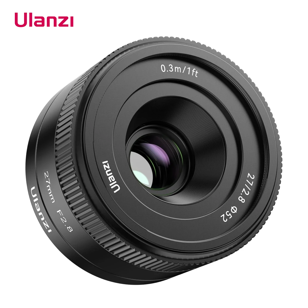 Ulanzi APS-C Auto Focus 27mm F2.8 Autofocus Lens for Sony ZV-E1 ZV-E10 A-1 A6000 A6400 A6500 A6600 A7RM4 A7RM2 A7M4 A7