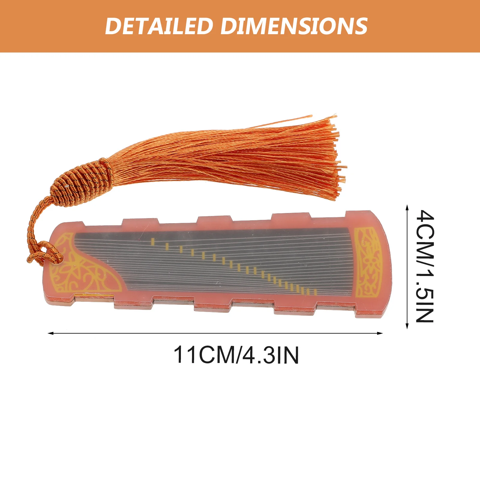 

2 Pcs Nail Tape Stylish Storage Board Guzheng Pick Card Delicate Holder Acrylic Decorative Compact