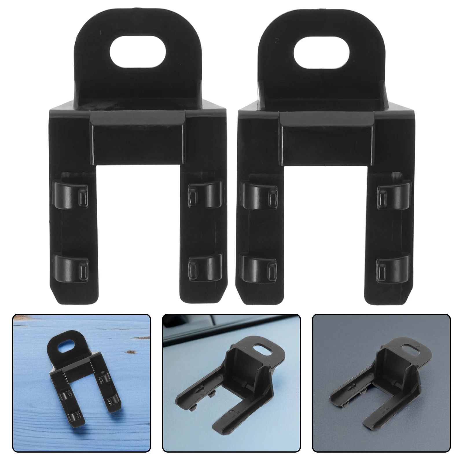 

2Pcs Parking Sensor Bracket Plastic Retainer Shell Holder Enhanced Stability Backup Assist Reverse Parking Sensor Holder