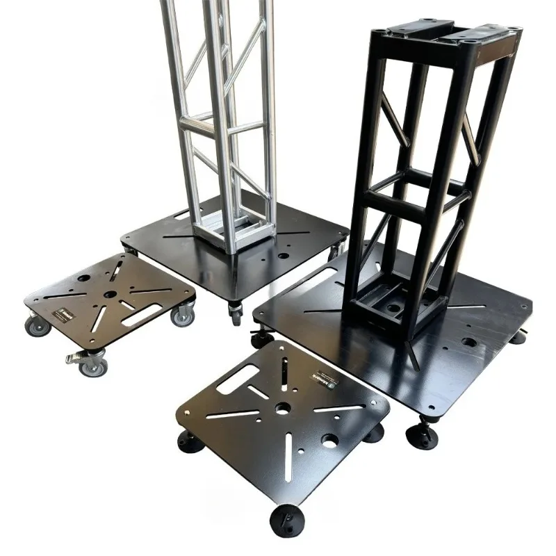 

Truss Base Plate for 12 Inch 16 Inch 20.5 Inch Tomas Bolted Box Trussing with Wheels
