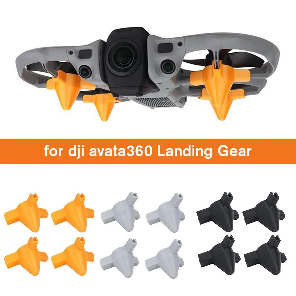 Cubierta para patas de aterrizaje DJI Avata 360, soporte de altura aumentada para dron DJI AVATA 360, accesorios de soporte antidesgaste para patas