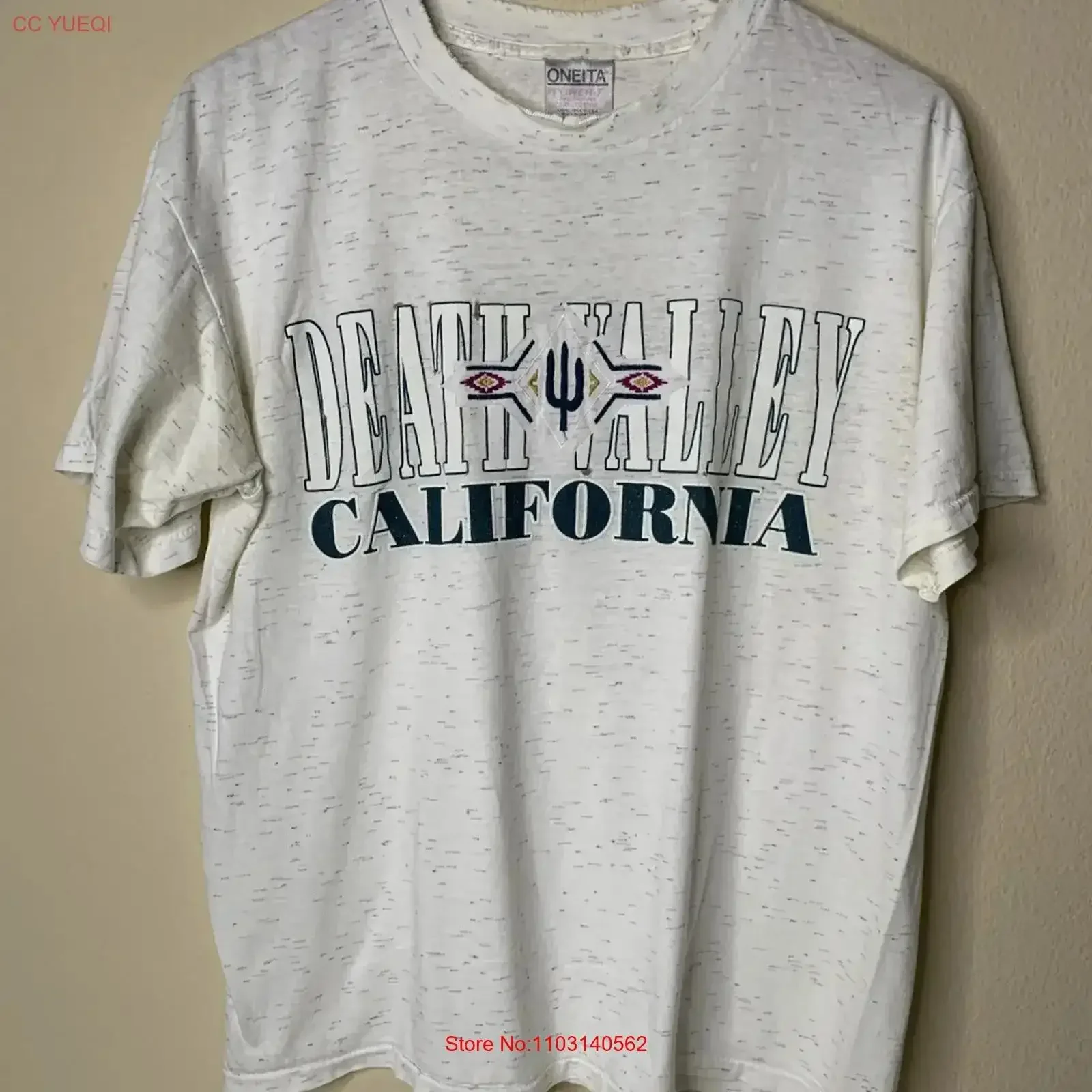 Vintage Death Valley California T Shirt Mens Sz L Tourist Travel Art 90s Washed Soft Stylish Stretched Versatile vintage
