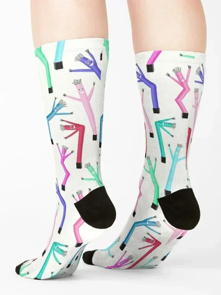 Inflatable tube guys Socks essential with print Crossfit professional running Socks For Man Women's