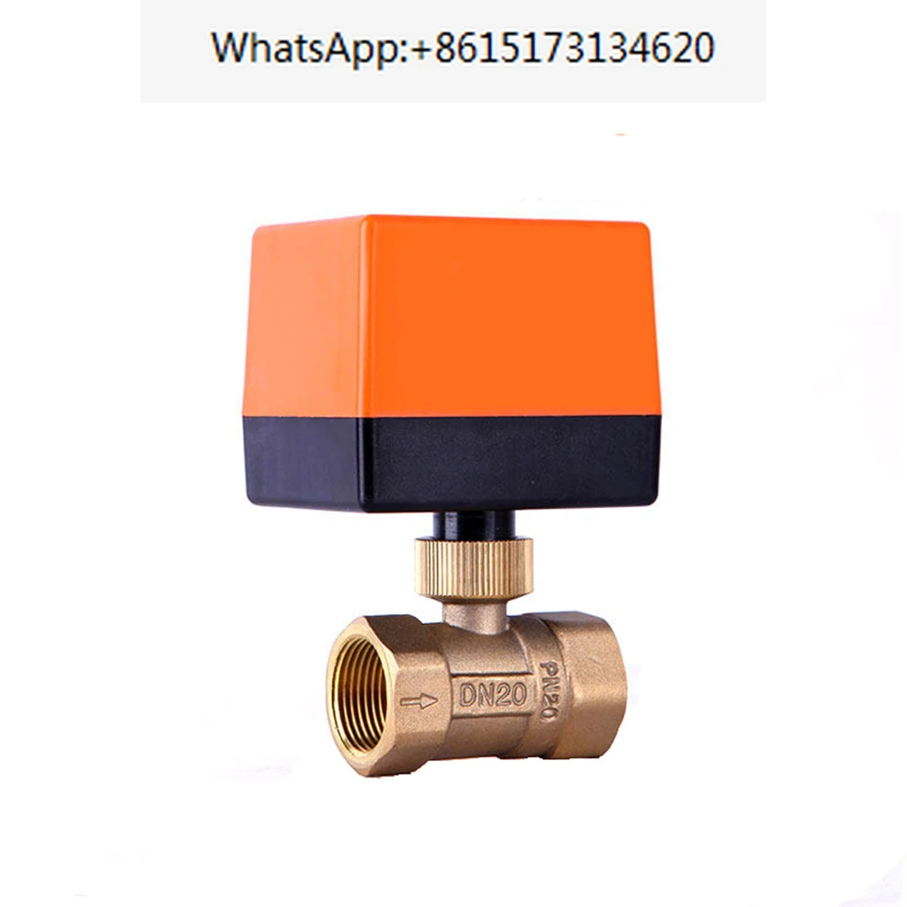 

DN15 DN20 DN25 DN32 DN40 Electric Ball Valve AC220V 3-wire 2 Control Brass Thread Electric Ball Valve Stable