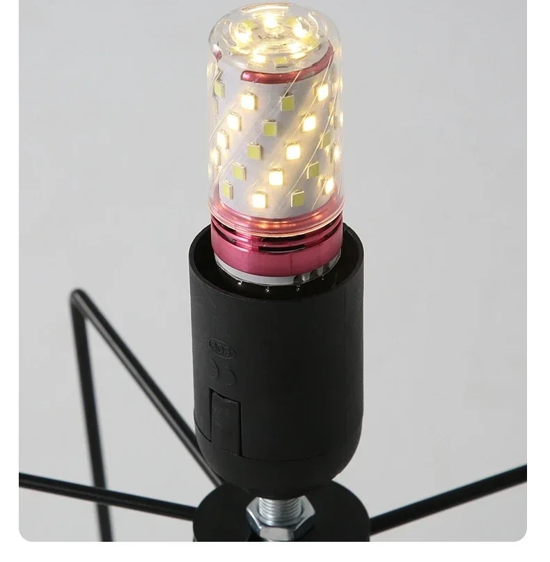 Japanese Retro Minimalist LED Floor Lamp Nordic Creative Lantern Living Room Bedroom Homestay Bedside Home Decoration Floor Lamp