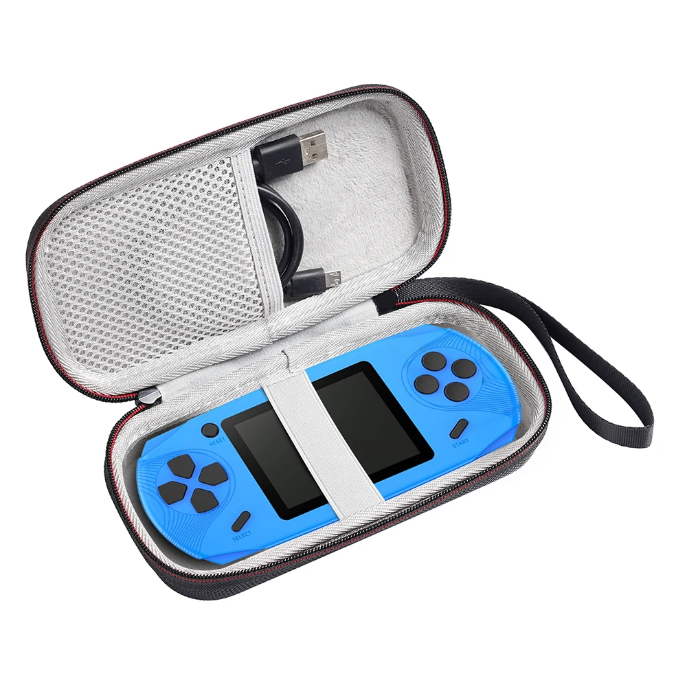 EVA Hard Carrying Case Storage for Beijue 16 Bit/Beico/Tebiyou 3.0 Inch Game Console Protective Case with Mesh Pocket