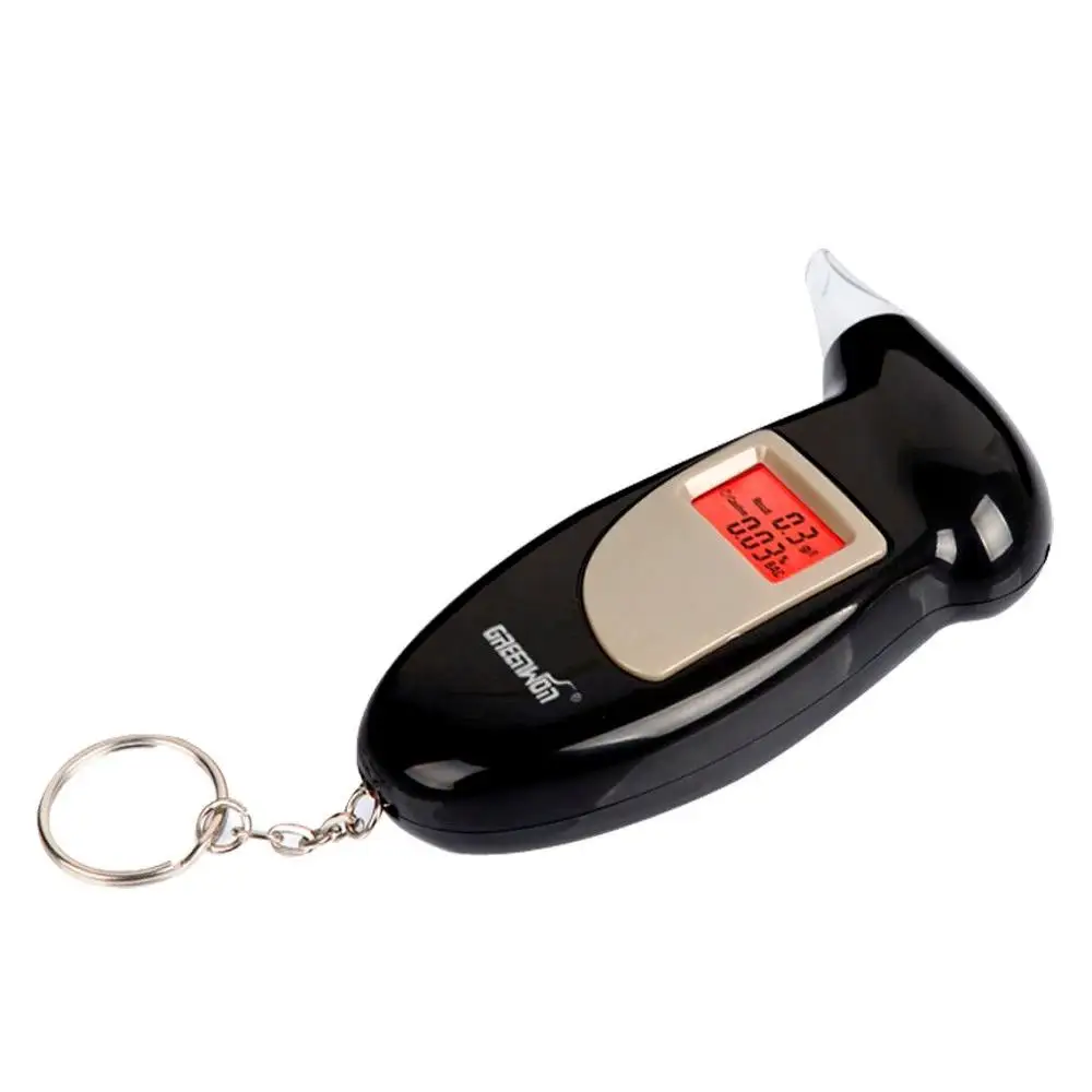 GREENWON быстрый отклик профессиональный тестер алкоголя метр цифровой детектор алкотестер с ЖК-дисплеем с подсветкой