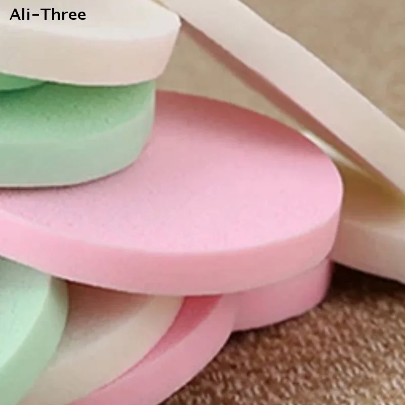 20Pcs Soft Cleansing Sponge Natural Face Wash Puff Facial Cleaning Pad Tools New