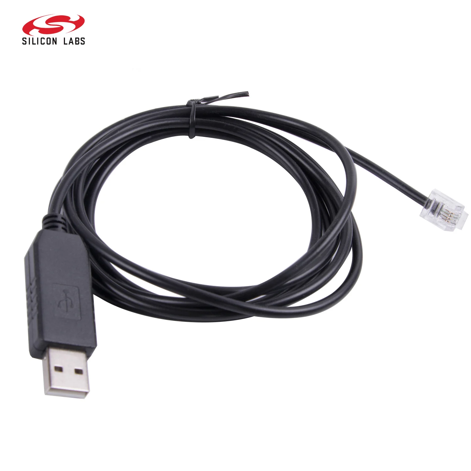 Silabs CP2102 USB to RJ11 6P4C Serial Debug Console Cable For PYLON-TECH LI-ON BATTERY US2000C US3000C US5000C