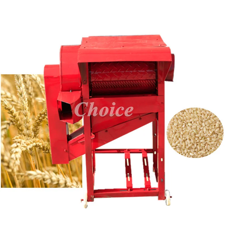 Electric Farm Equipment Crop Paddy Rice Thresher Threshing Machine for Soybean Rice Wheat