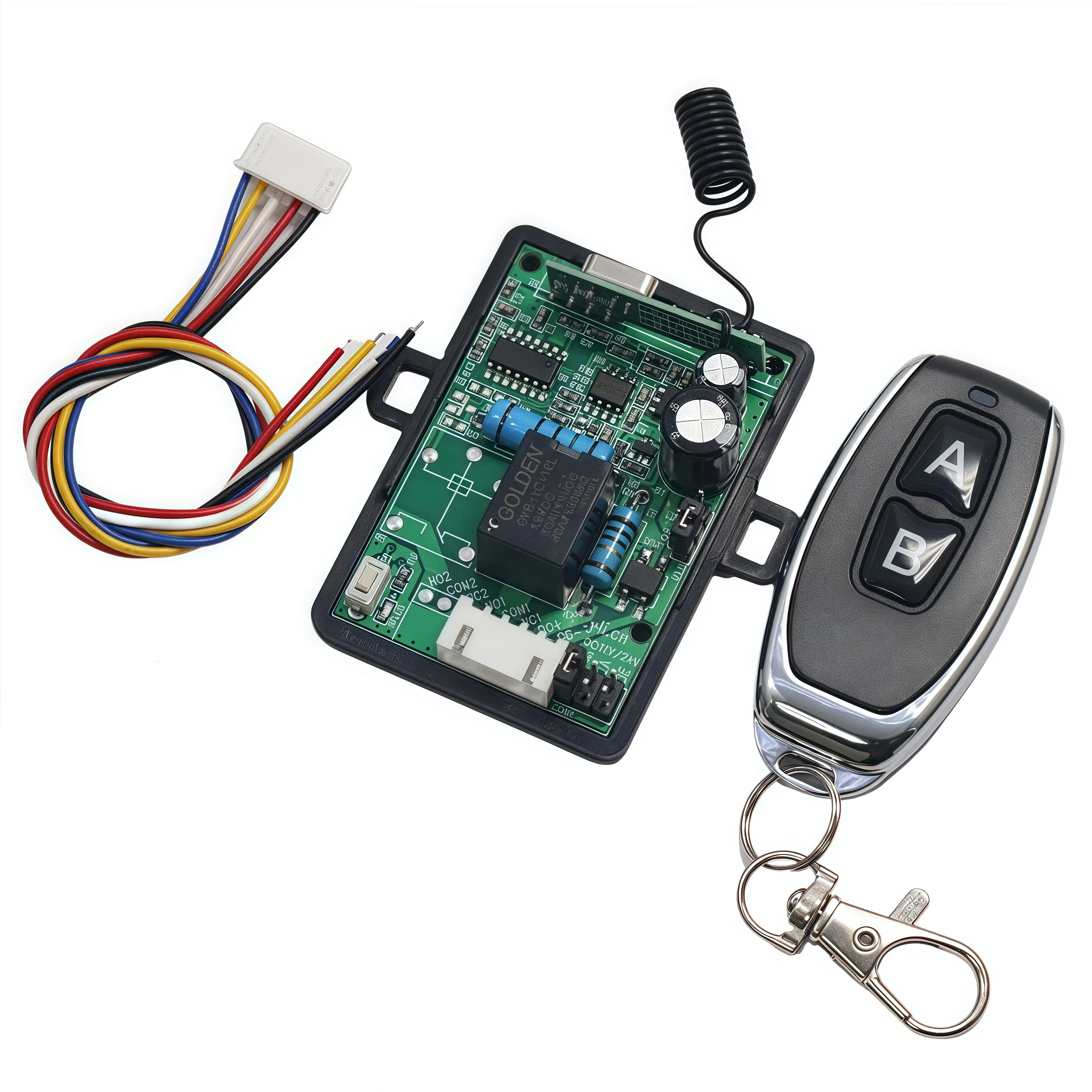 1-Channel Remote Control Kit with 2 Remotes and Power Supply