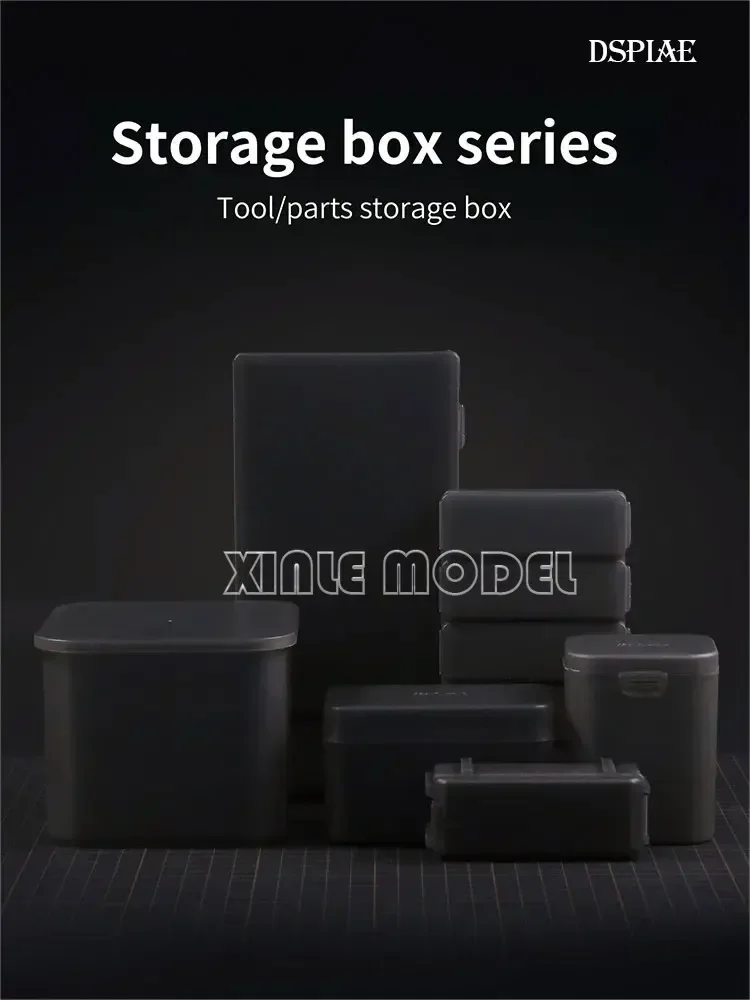 

DSPIAE BOX, детали для нескольких спецификаций, ящик для хранения инструментов, сборка военной модели и модификация, резервуар для хранения хобби «сделай сам»
