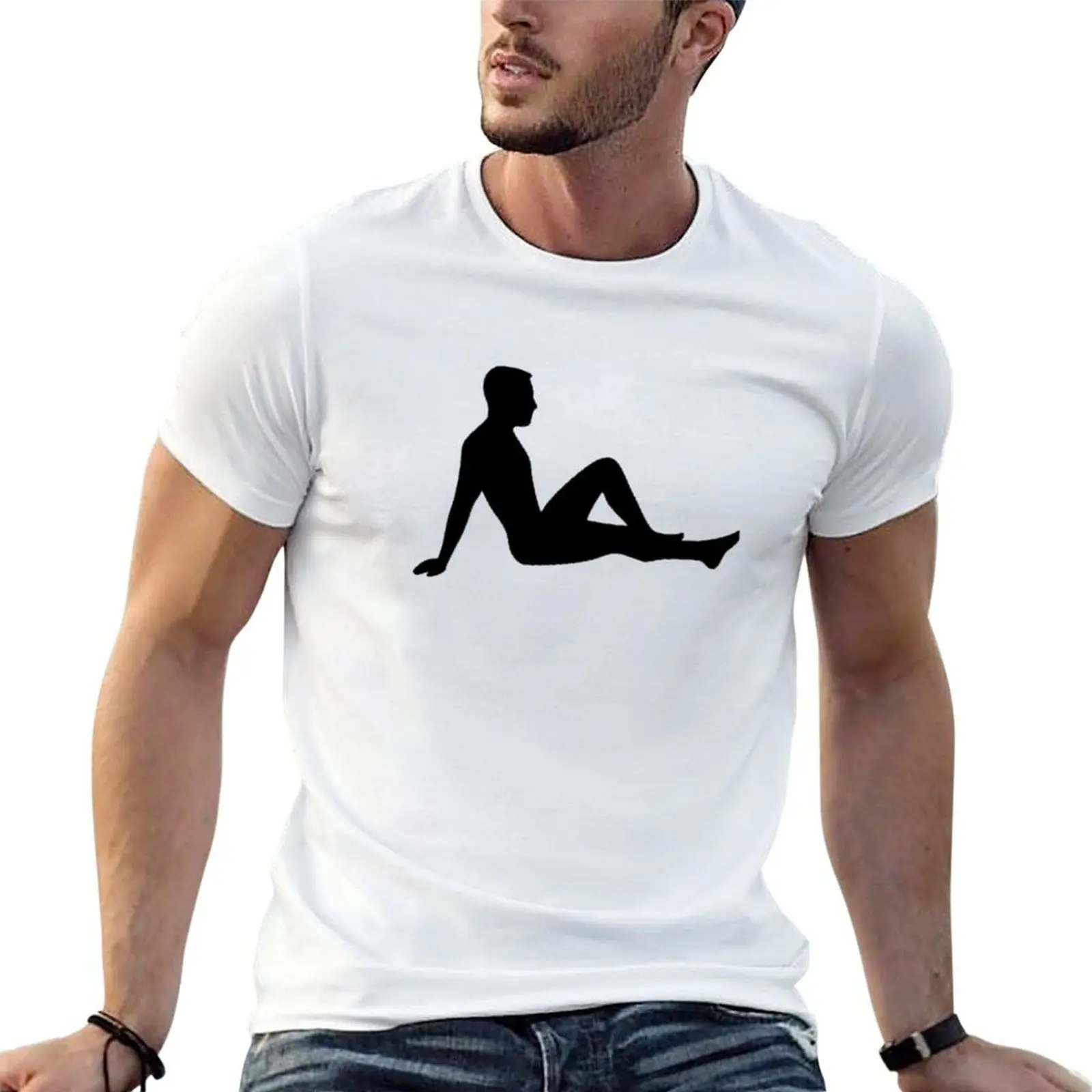 

Mudflap Man T-Shirt man t shirt designer t shirts for man cotton funny t shirts cotton 100% T-shirt