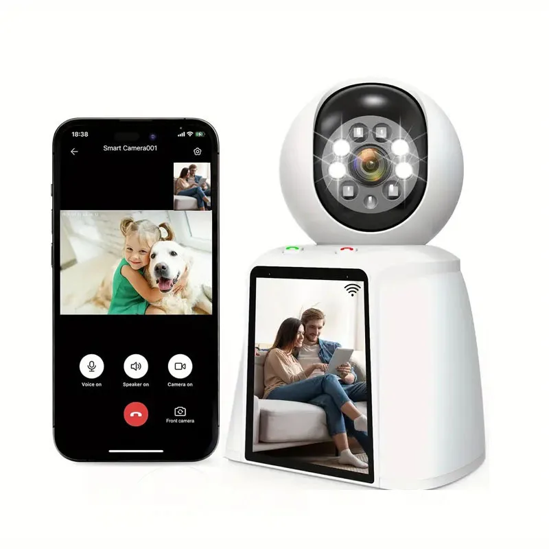 

2.4G WIFI Home Video Call Machine HD Surveillance pet Camera WirelesswifiTwo-way voice dialogue remote monitoring security