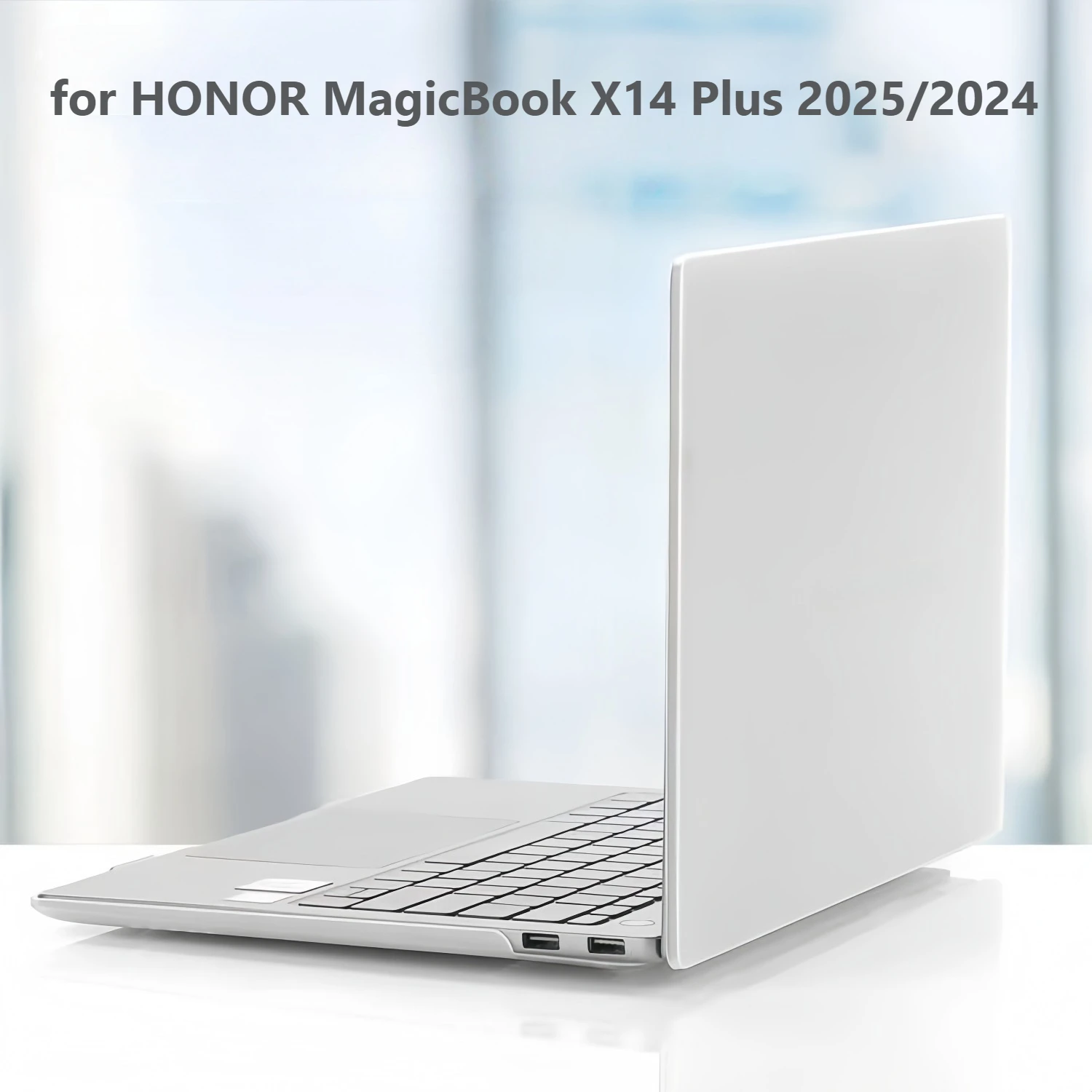 

Frosted Hard Cover for Honor MagicBook X14 Pus 2025 Case 14 Inch Slim Plastic Protective Shell for Honor MagicBook X14Plus 2024