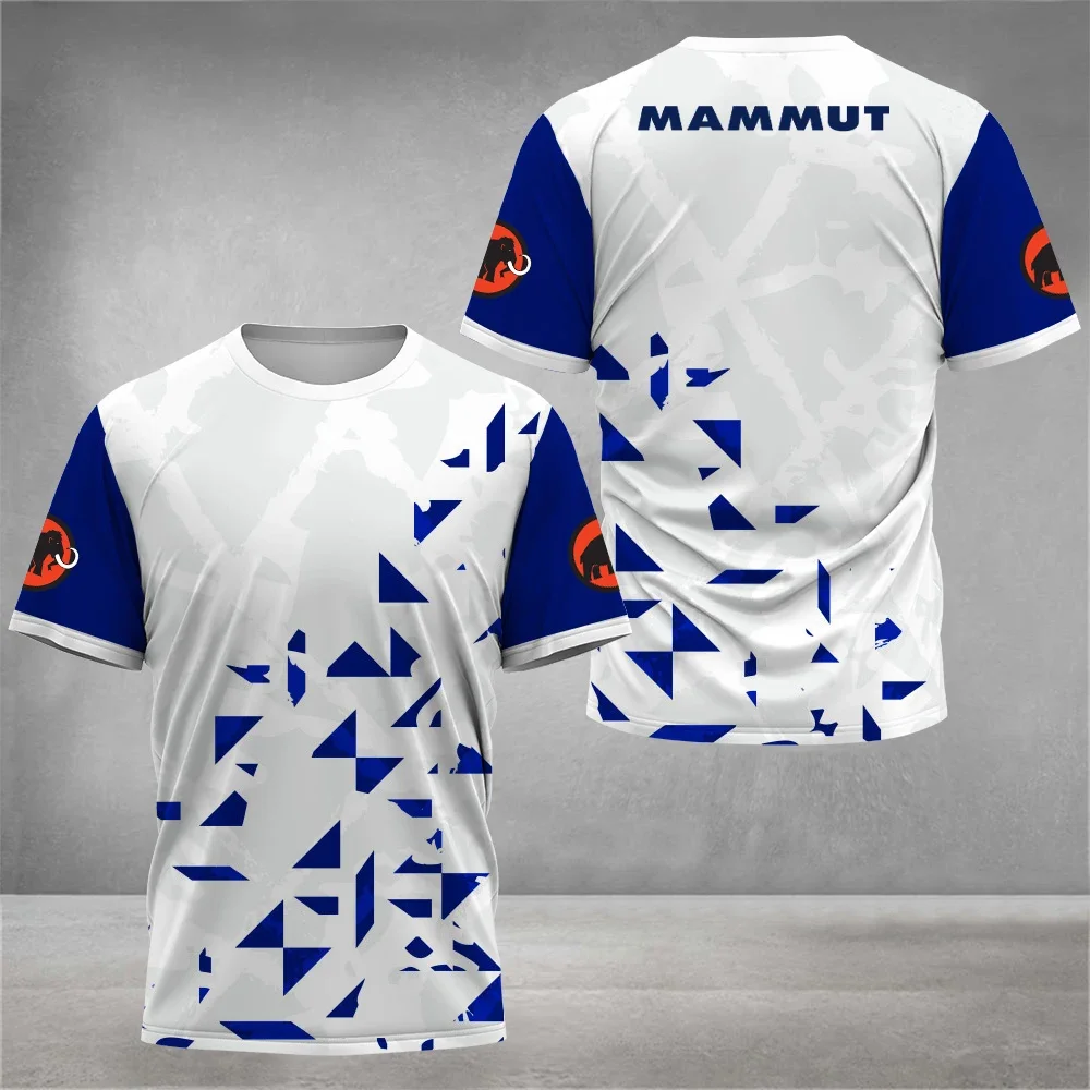 2025 Fashion 3D Printed Men's Rock Climbing and Trail Running Camping Clothing Men's Hiking Outdoor Tees Unisex Style Tees - Image 3