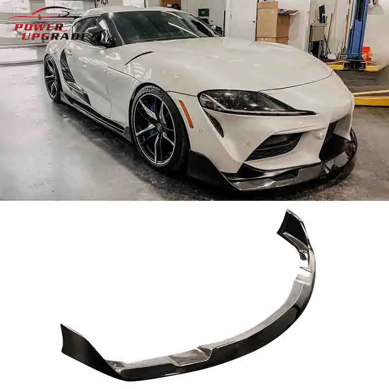 

For Toyota Supra A90 A91 Mk5 Body Kits Wholesale Carbon Fiber AG Style Front Bumper Lip Front Splitter