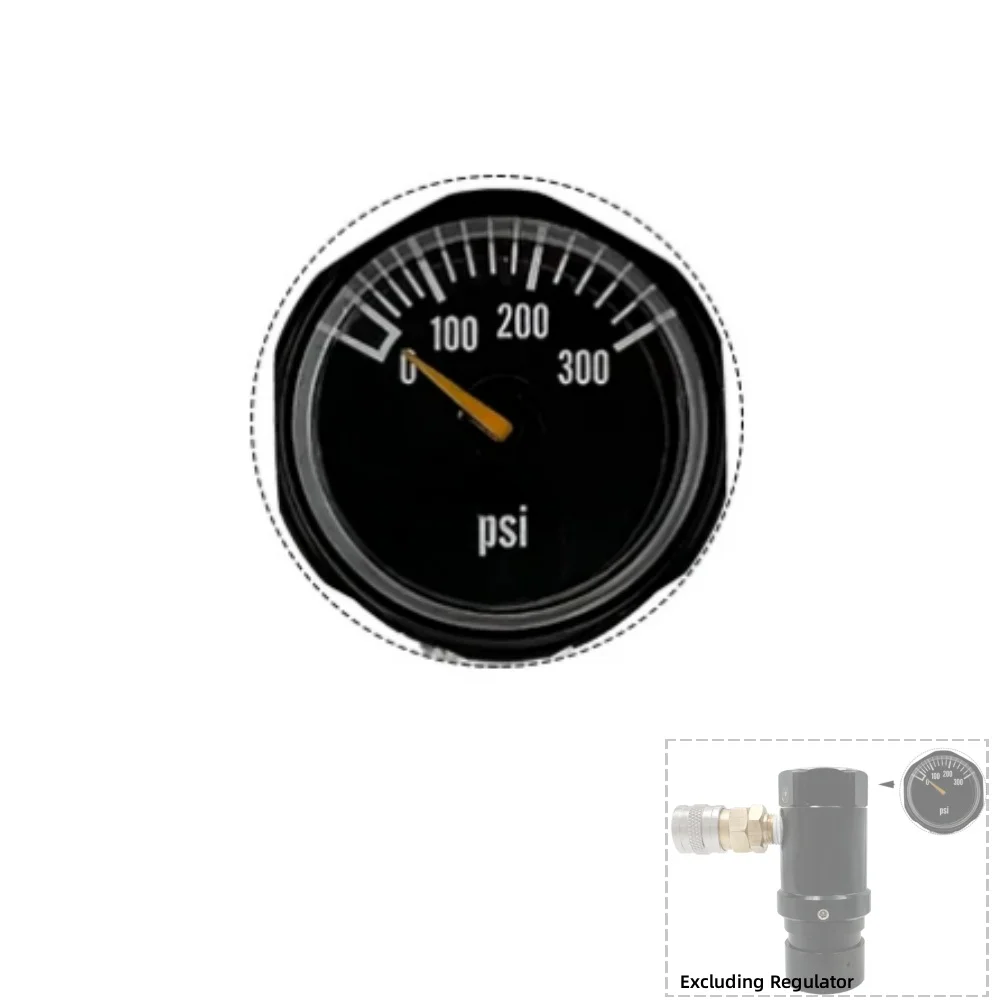 Air Mini Micro Manometer Manometer Manometer 300PSI Handpompventielgereedschap