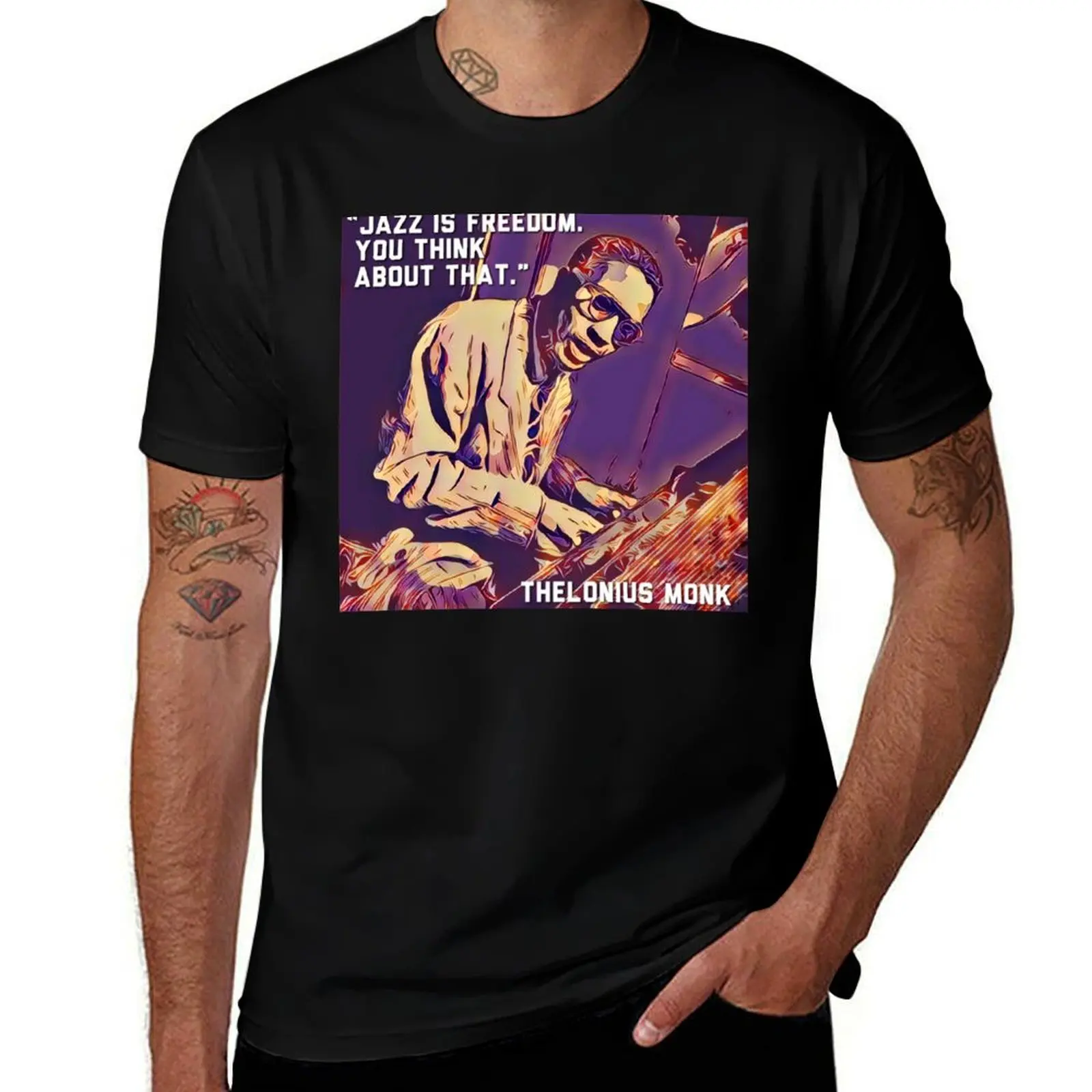 Monk T-Shirt Fitness Training Breathable Tee T-Shirt