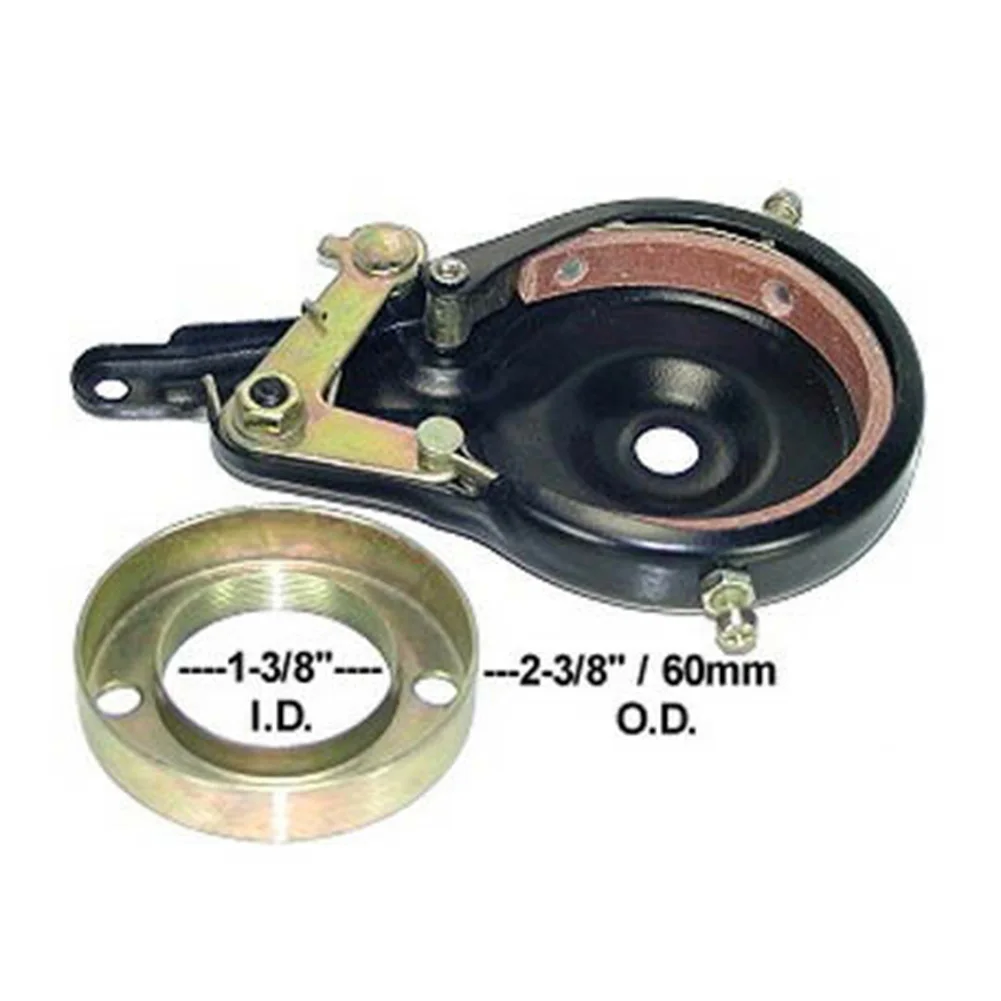 Band Brake Assembly With 60mm Black Rotor For Mini Moto Pocket Bike Shredder Electric Scooter E Bike Equipment Replacement Part