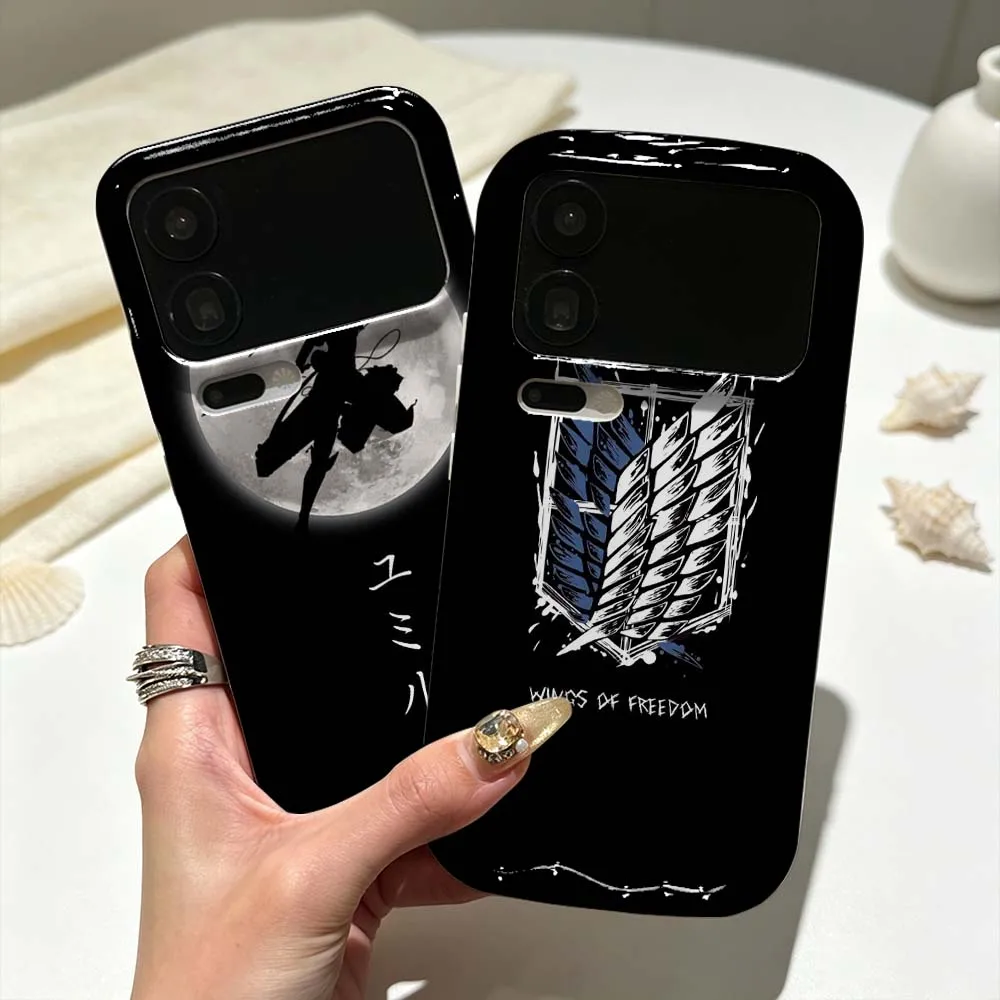 Deluxe Attack on Titan Logo Phone Case For Xiaomi Mi 17 15 14 13 14T 13T Pro Max Lite Feilini Hard Case Wave Oil Soft Case
