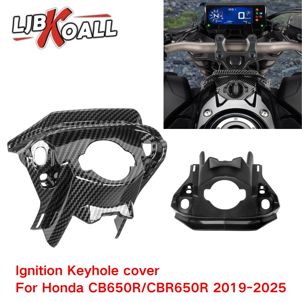 

LJBKOALL CB650R Ignition Keyhole Cover CBR650R Fuel Oil Tank Cover Protector for Honda CB650R CBR650R CB 650R CBR 650R 2019-2025