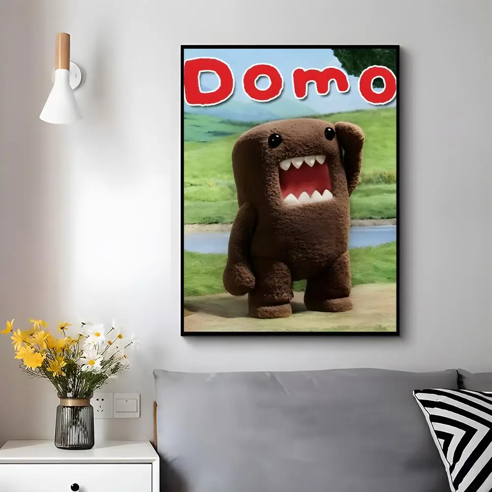 cute character d-domo-kun Poster Modern Luxury Wall Poster Home Decor Space Enhancer
