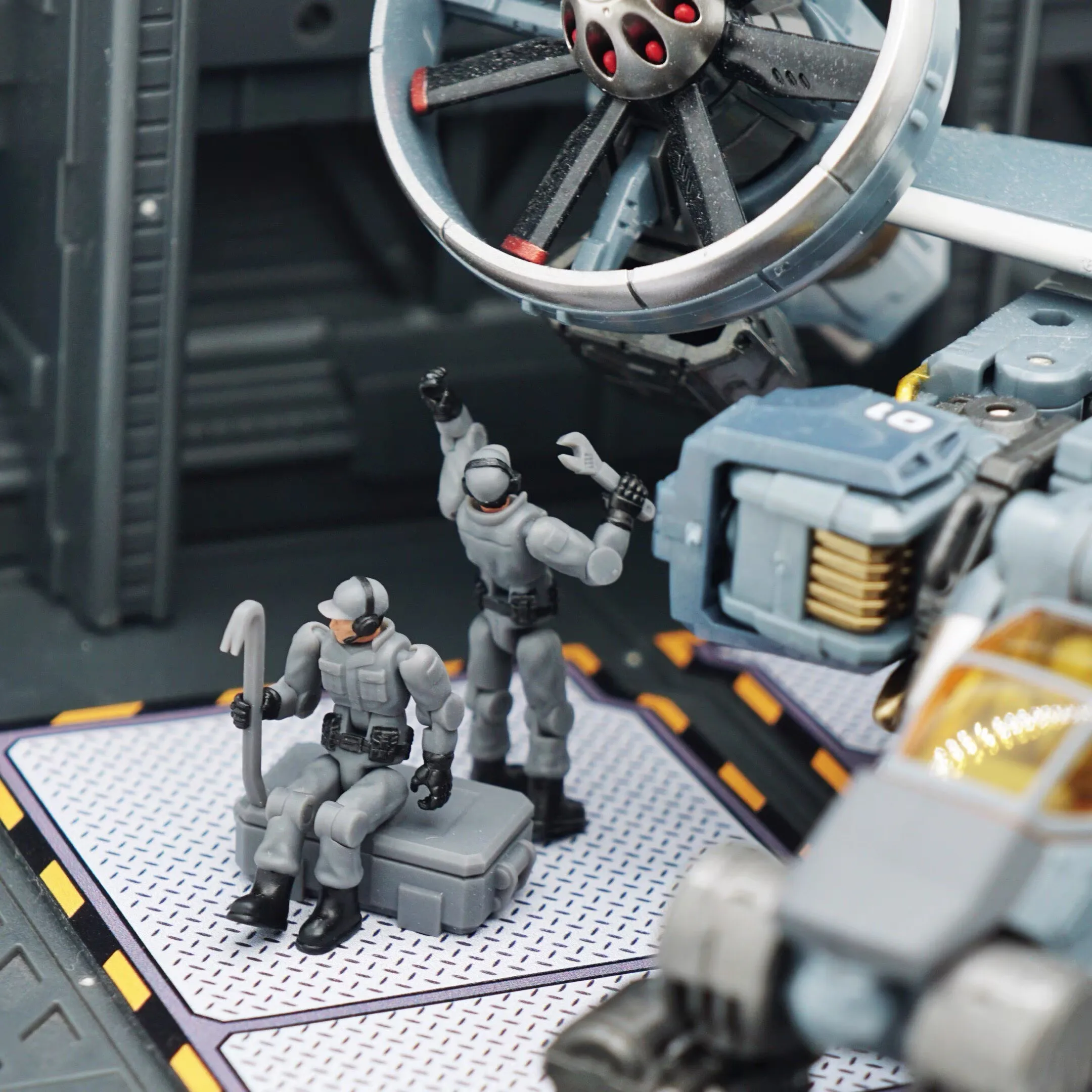 

Набор кабины серии Tm, универсальные обновленные детали для экшн-фигурок, игрушки и хобби, коллекционные модели