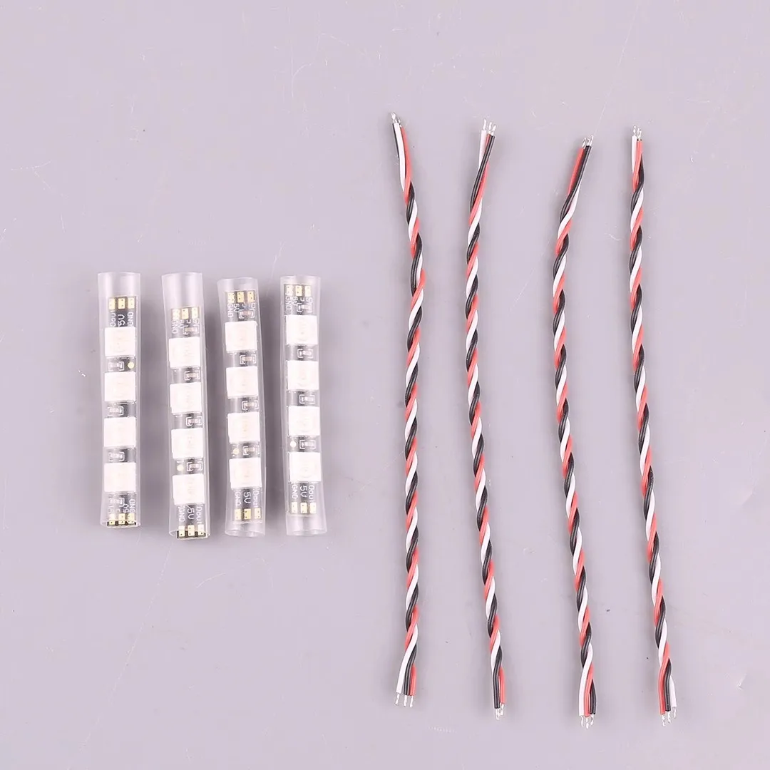 PandaRC Panda Crossing Machine LED Light Multi-axis RGB Programmable Highlight with F3 F4 F7 Flight Control Available
