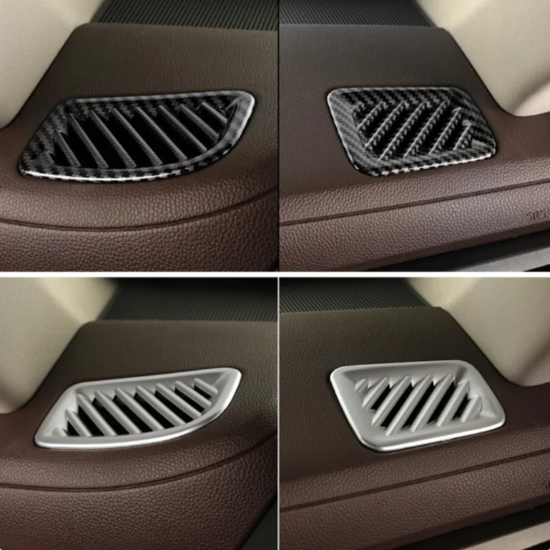 

Front Air Condition Vent Outlet Trim For Toyota Highlander Kluger2021-2024 Car Interior Accessories Decoration Frame 2PCS