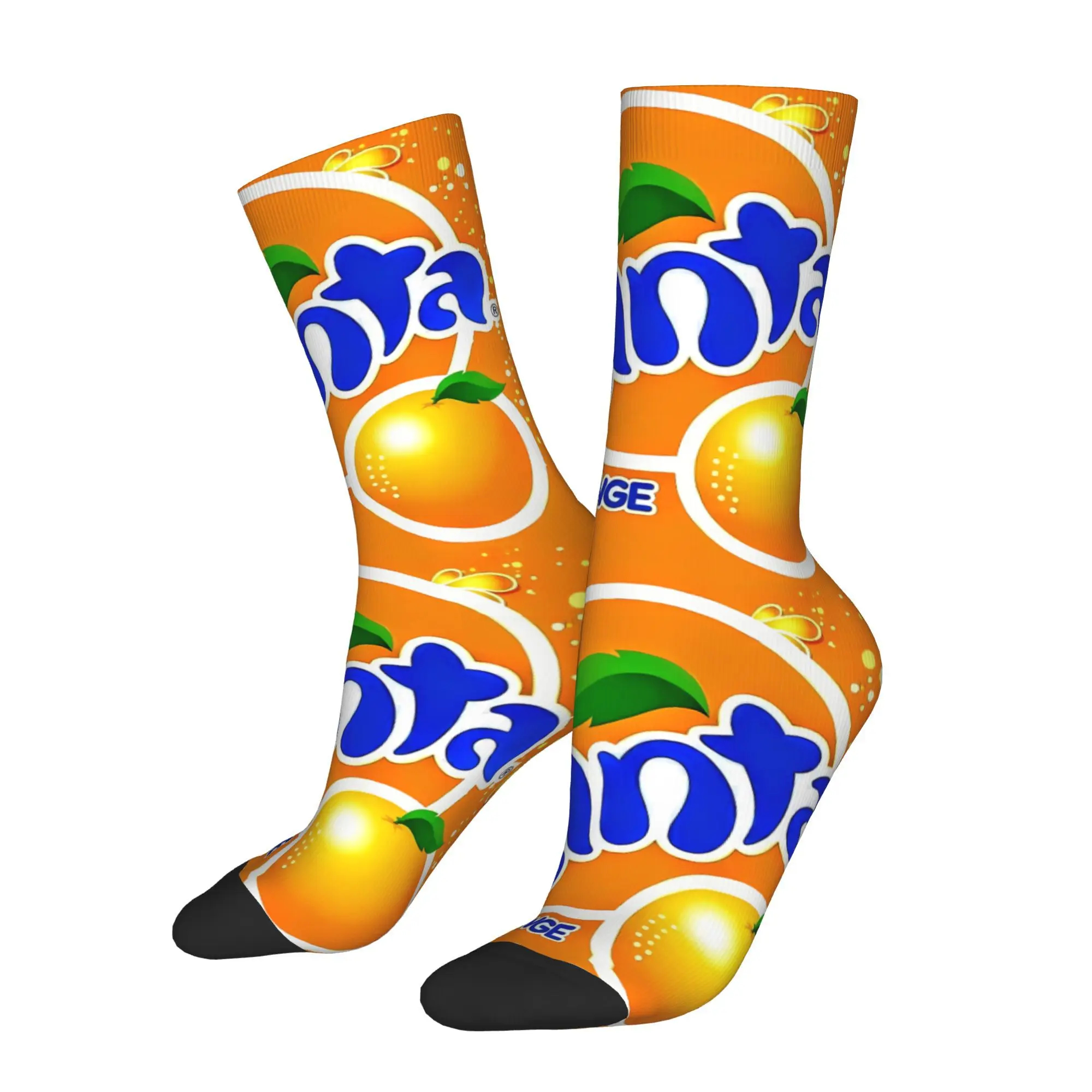 

Juice Fanta Socks Male Mens Women Summer Stockings Harajuku