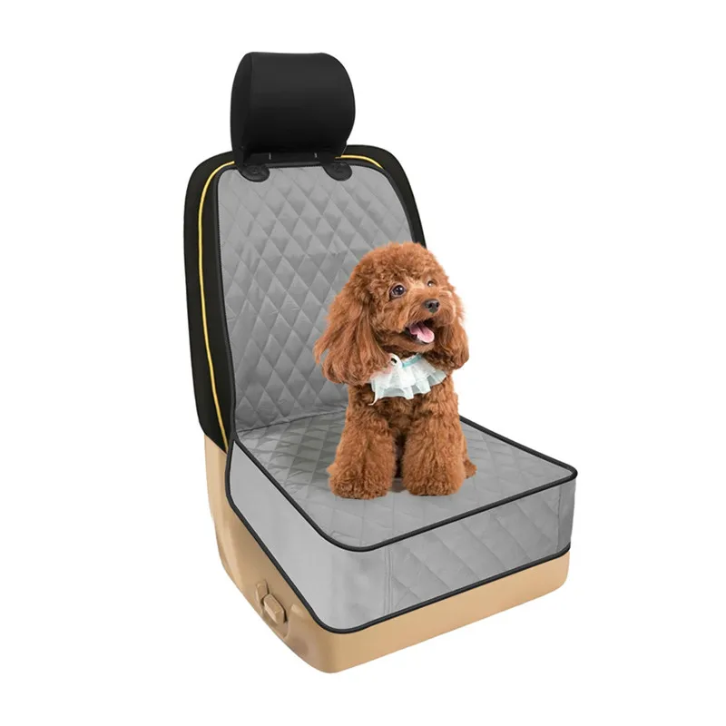 Dog Car Seat Cover Oxford Waterproof Anti-dirty Pet Carrier Travel Mat For Cars Soft Front Seat Cushion Protector Dog Car Cover
