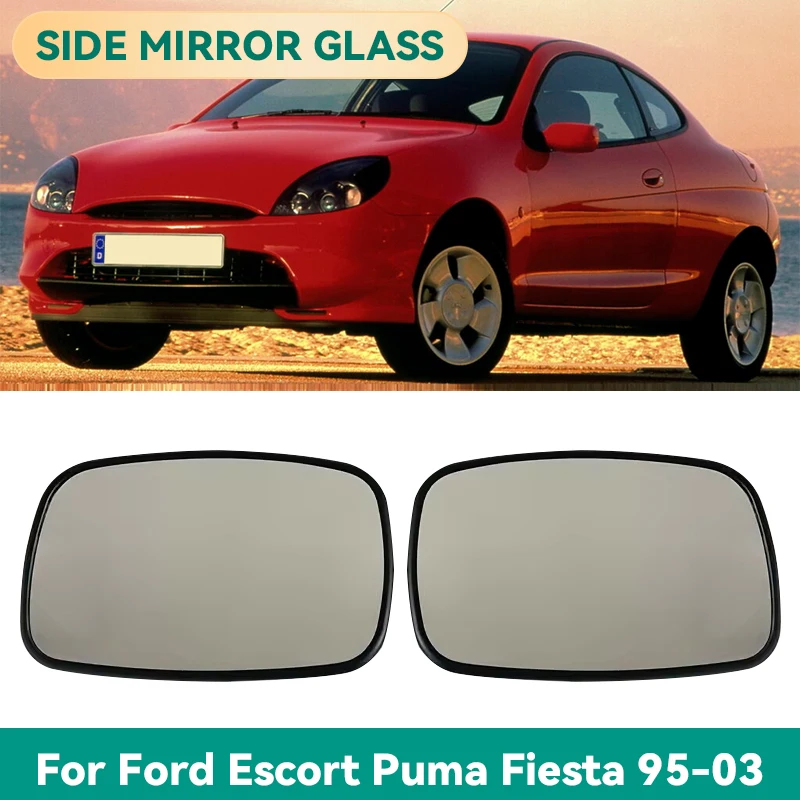 

Car rear view mirror with heating,rear view mirror for Ford Escort 1995 1996 1997 1998 1999 ，Fiesta 1996-2001，Puma 1997-2003
