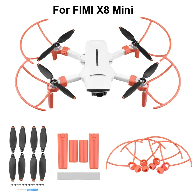 Podwozie do FIMI X8 Mini Quick Release Support Leg Hegiht Extender Propeller Guard do Fimi X8 mini V2 Akcesoria