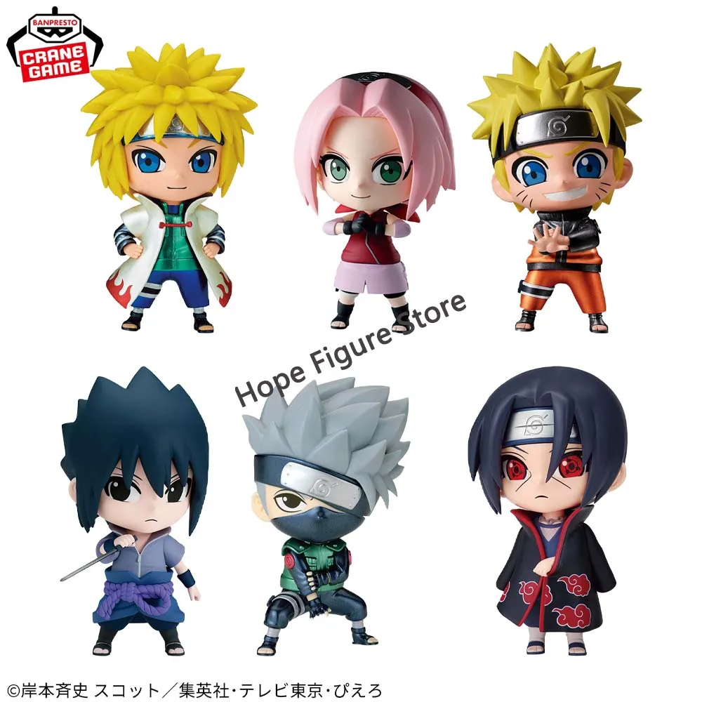 In Stock Original BANPRESTO REPOPRIZE Naruto Namikaze Minato  Uchiha Sasuke Hatake Kakashi Figure Anime Model Genuine Boxed Toy