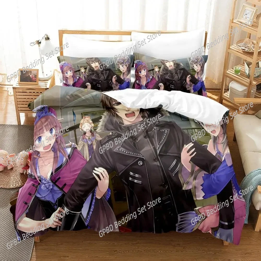 

Atelier Totori The Adventurer of Arland 3D Bedding Set Duvet Cover Pillowcases Single Twin Full Queen King Size Quilt Boys Gift