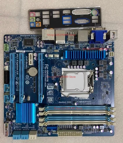 

Материнская плата Gigabyte GA-Z77MX-D3H 1155 для разгона, компактная