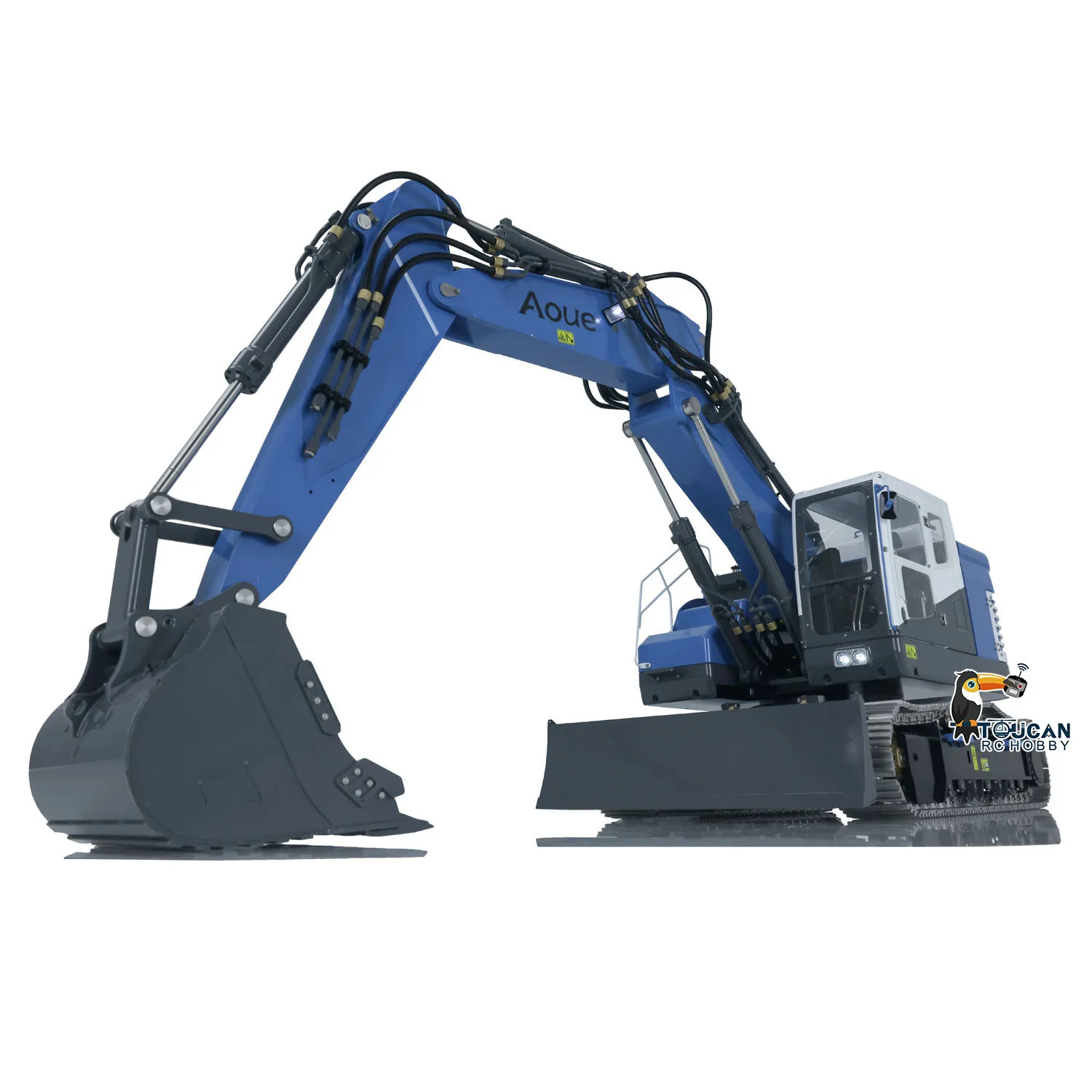 LESU Metal RC Shovel 1/14 Aoue ET26L Hydraulic Assembled Radio Controlled Excavator GPS Digger Model Toys THZH1326