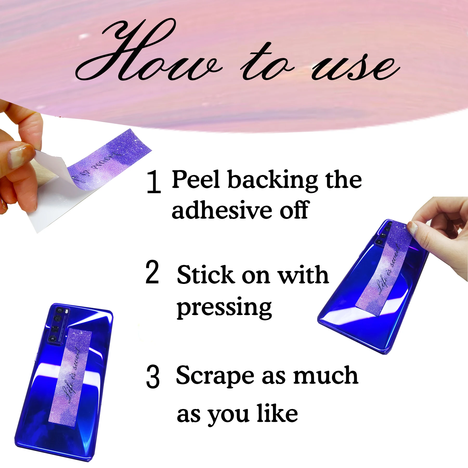 30Pcs Motivational language Anxiety Sensory Stickers 0.98*3.94 Inches Roughness to the touch Relax Stickers Phone Notebooks