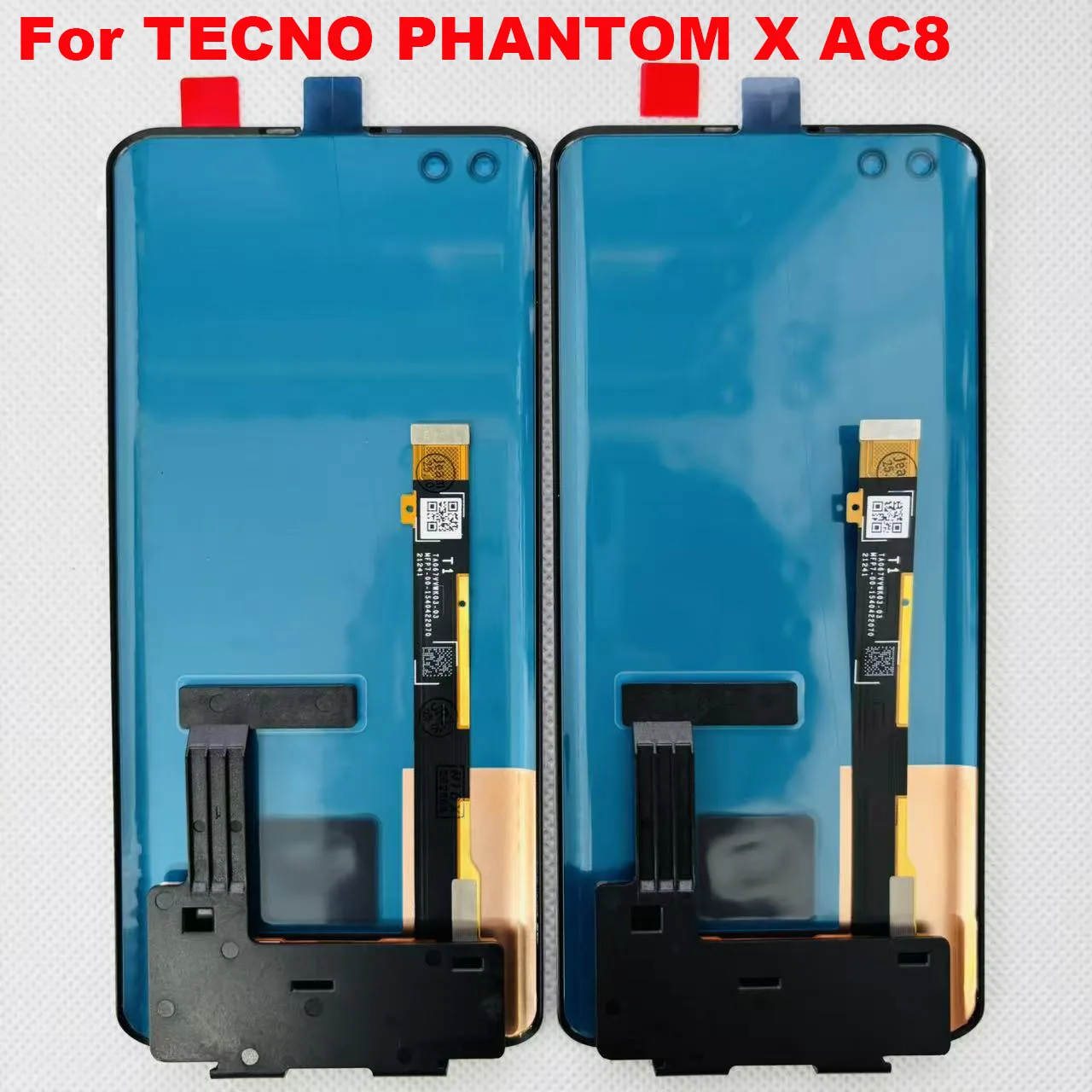 

Nice Original 6.7" Amoled For TECNO PHANTOM X LCD Display Touch Screen Assembly For Tecno AC8 Digitizer LCD Panel Replacement Pa