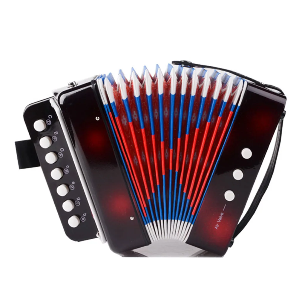 Mini Version Accordion Piano Accordion Piano 18*18*10cm Compact Enjoy Playing Great Music Beginners And Children