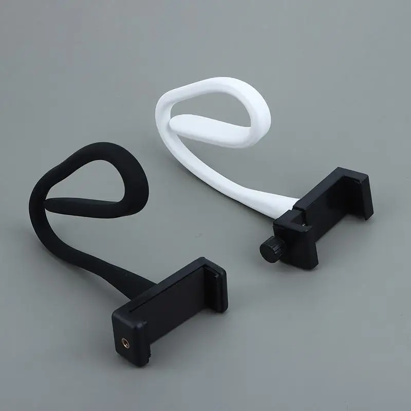 Office Desktop Camera Holder 1 Set Multifunction Screw Thread Flexible Clip Hose Mount for Online Meetings Live Streaming