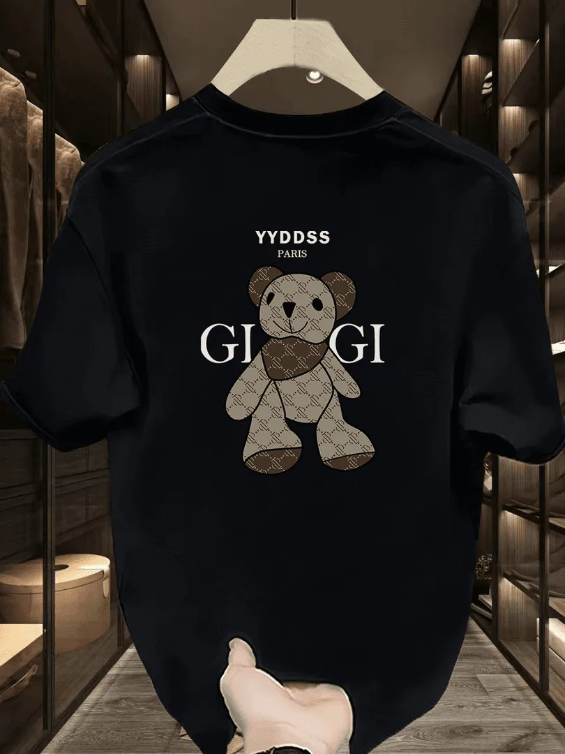 camiseta-de-trabalho-de-marca-luxuosa-em-promocao-algodao-masculina-e-feminina-verao-estilo-retro-solta-manga-curta-casual-confortavel-alta-qualidade