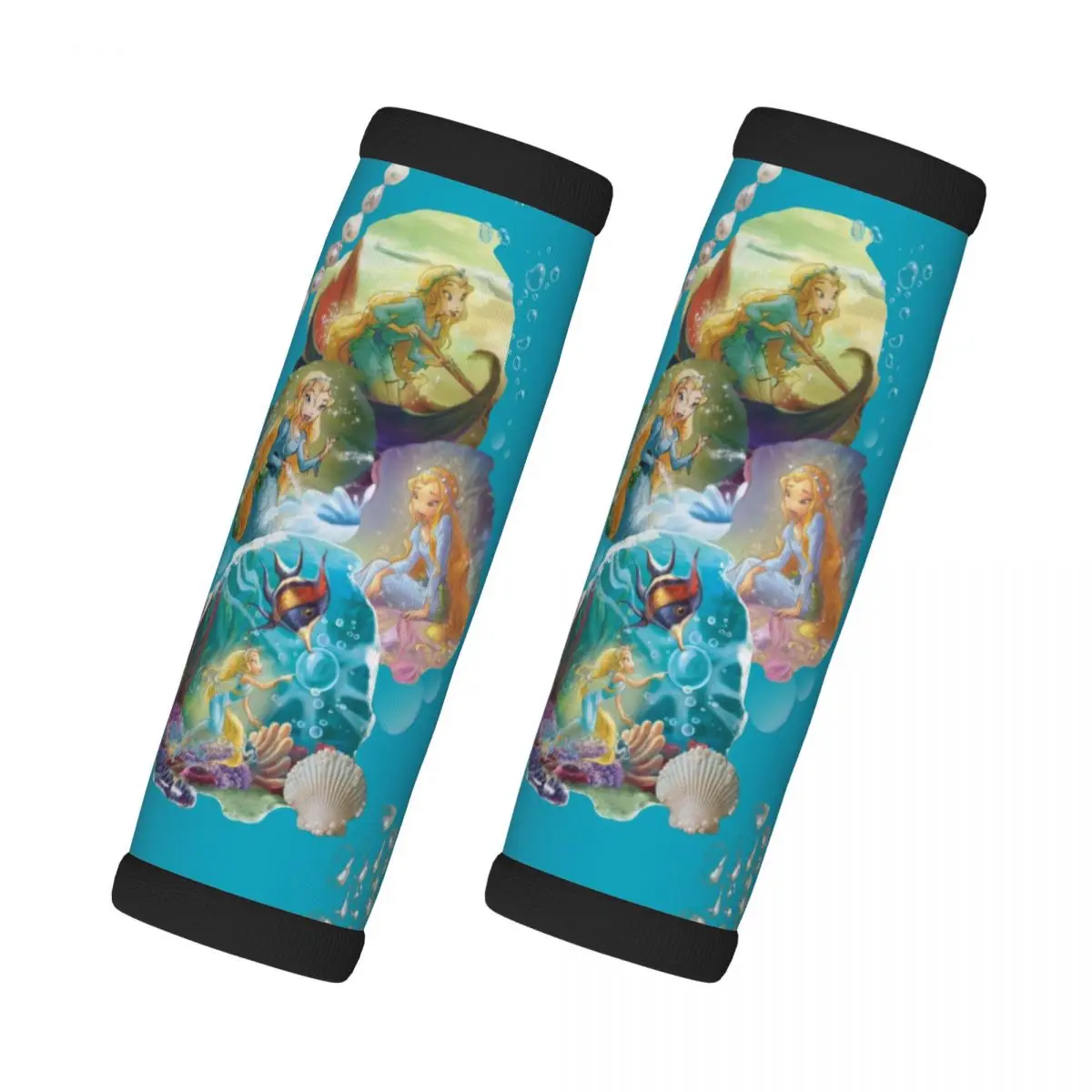 

Custom Tinker Bell Cartoon Luggage Handles Wrap Grips 2 Pcs Handle Grip For Travel Bag Luggage Suitcase Airplane Comfortable