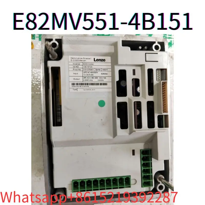 second-hand Original E82MV551-4B151 E82MV 0.55KW explosion-proof frequency converter tested ok