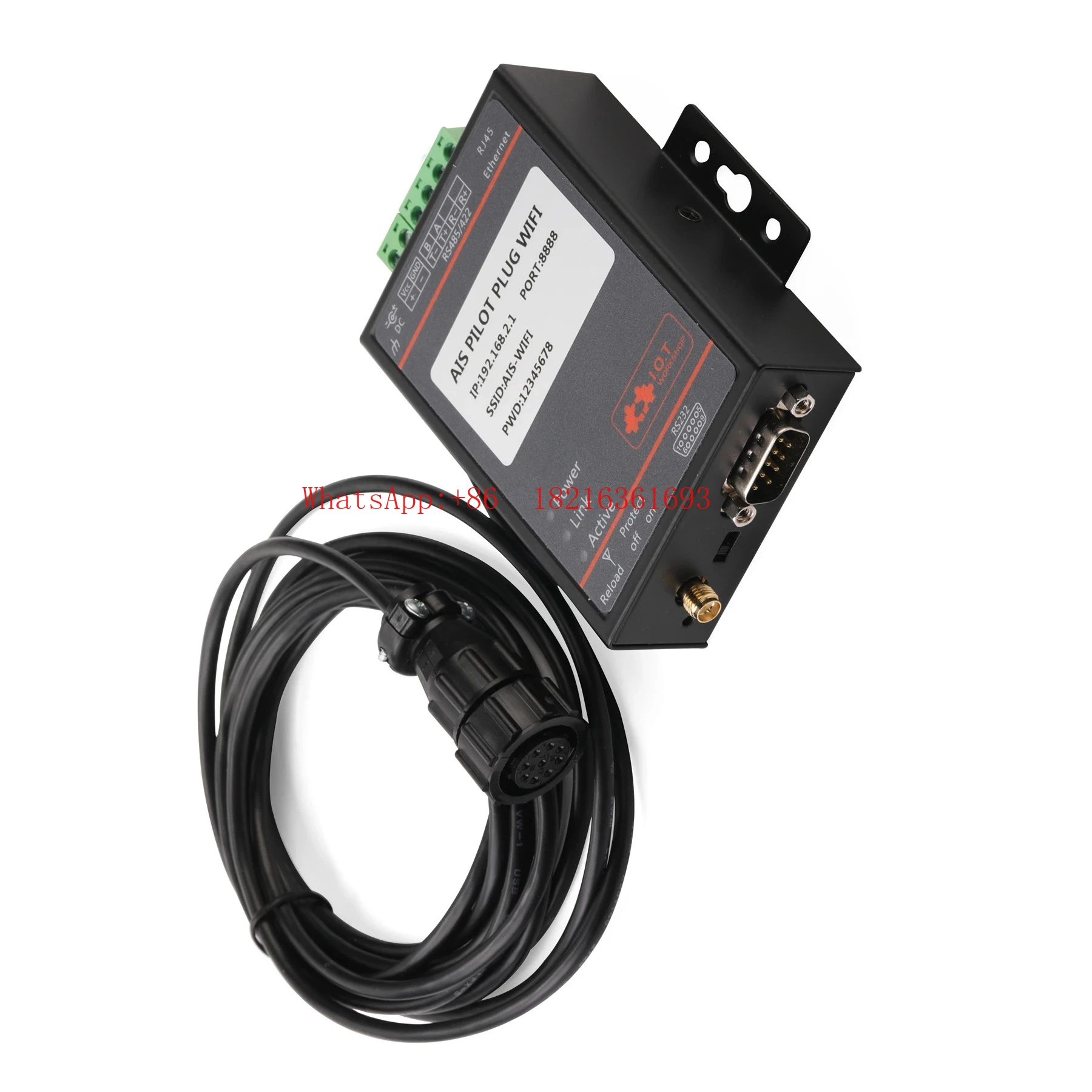 Ais Pilot Plug Wifi Electronic Chart Pilot Interface To Wireless Adapter for Marine Rs485 Device NPC-150