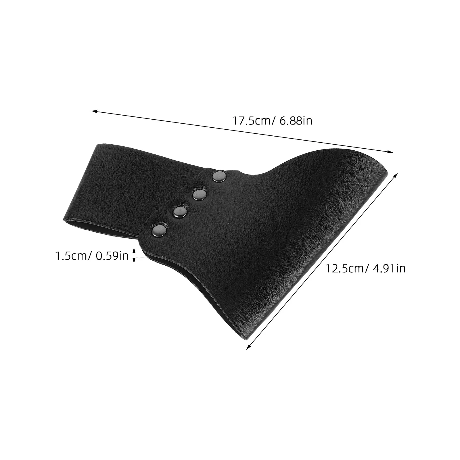 PU Axe Protector for Camping Lightweight Portable Hatchet Cover Scratch Resistant High Visibility Axe Blade Sleeve Outdoor Use