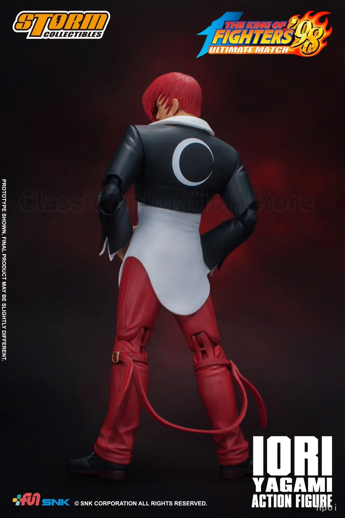 

【Оригинал】Storm Collectibles IORI YAGRAMI THE KING OF FIGHTERS '98 ULTIMATE MATCH 1/12 Action Model Toys
